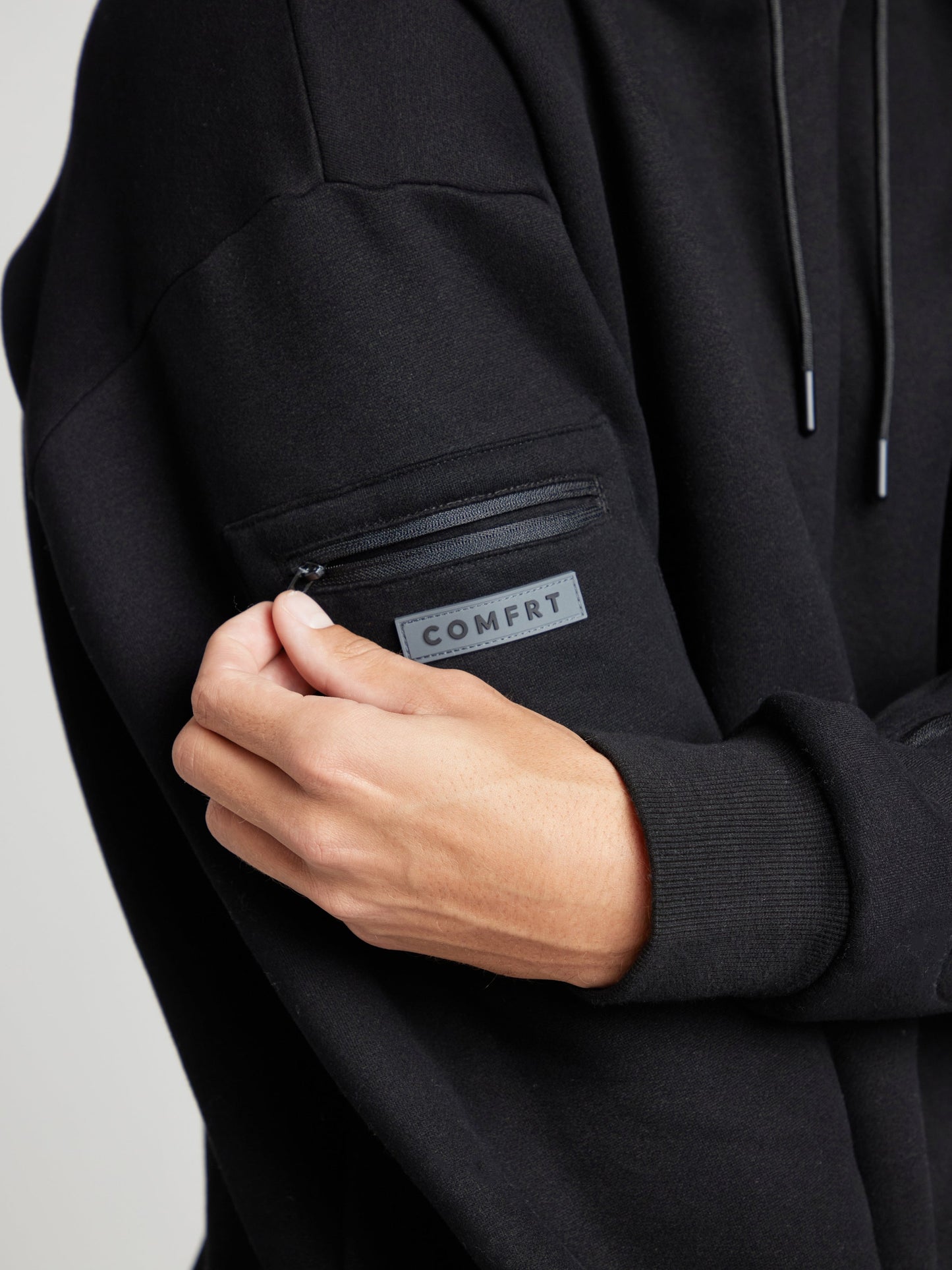 WW | Cozy travel hoodie with airplane mode graphic