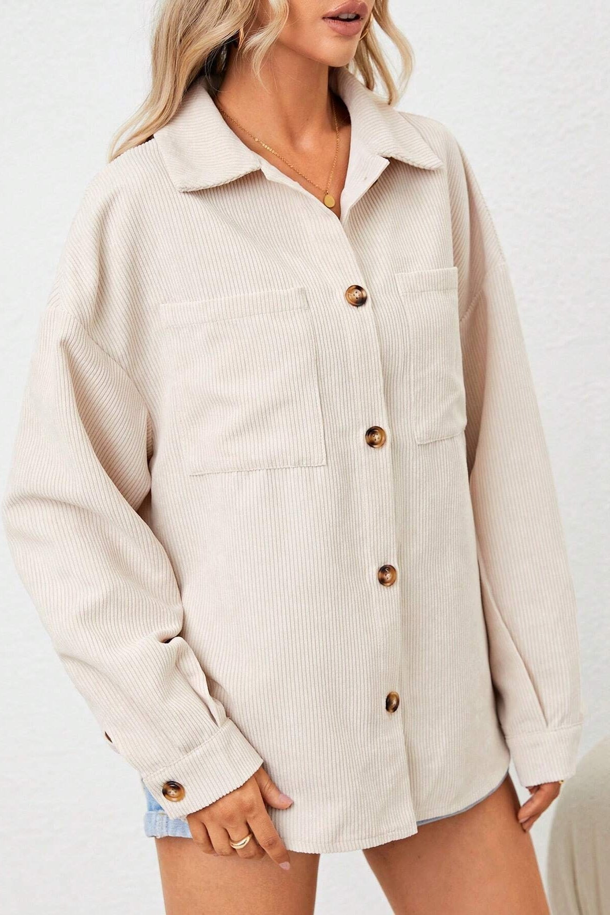 WW | Übergroße legere Jacke