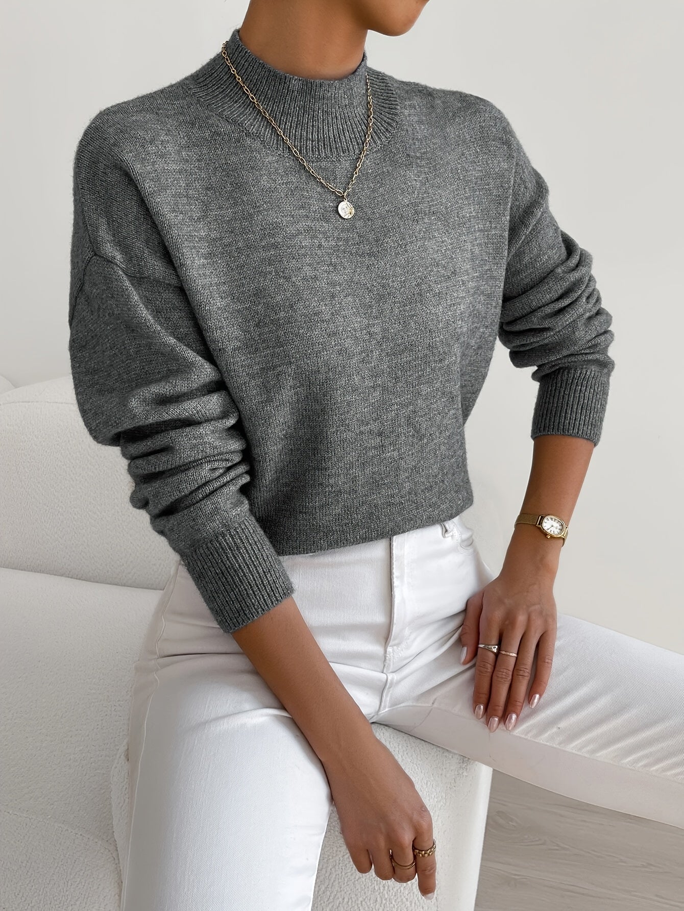 WW | elegant turtleneck sweater