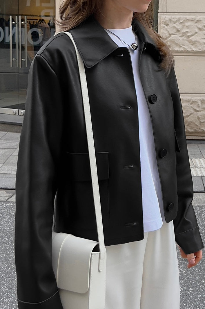 WW | Moto-Stil Lederjacke