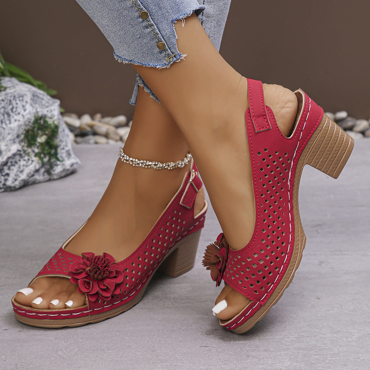 Kalani™ | Chic Floral Sandals