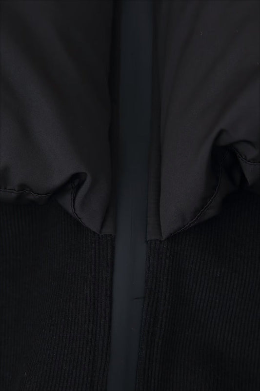 WW | Patchwork gesteppte Pufferjacke