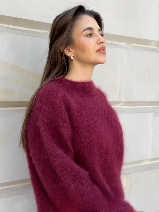 WW | Cozy soft mohair knit sweater