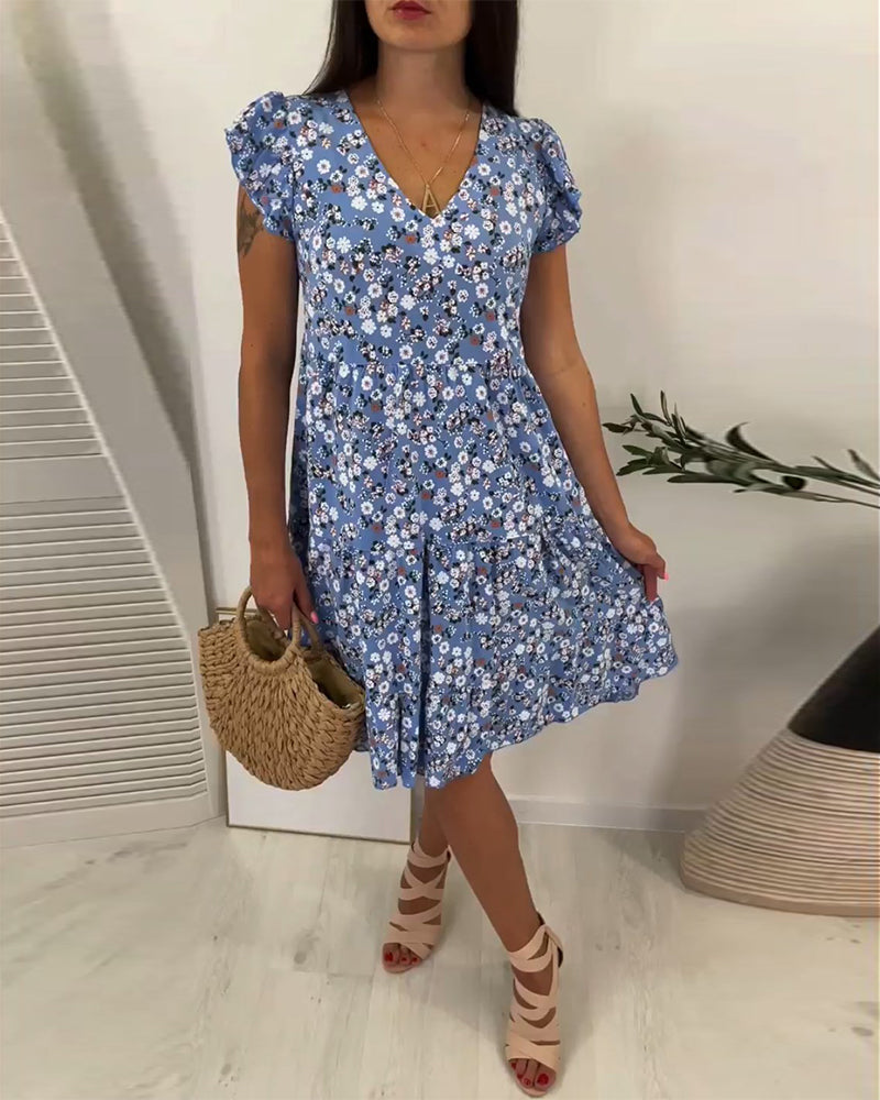 WW | Frische Sommerkleid mit Blumenmuster