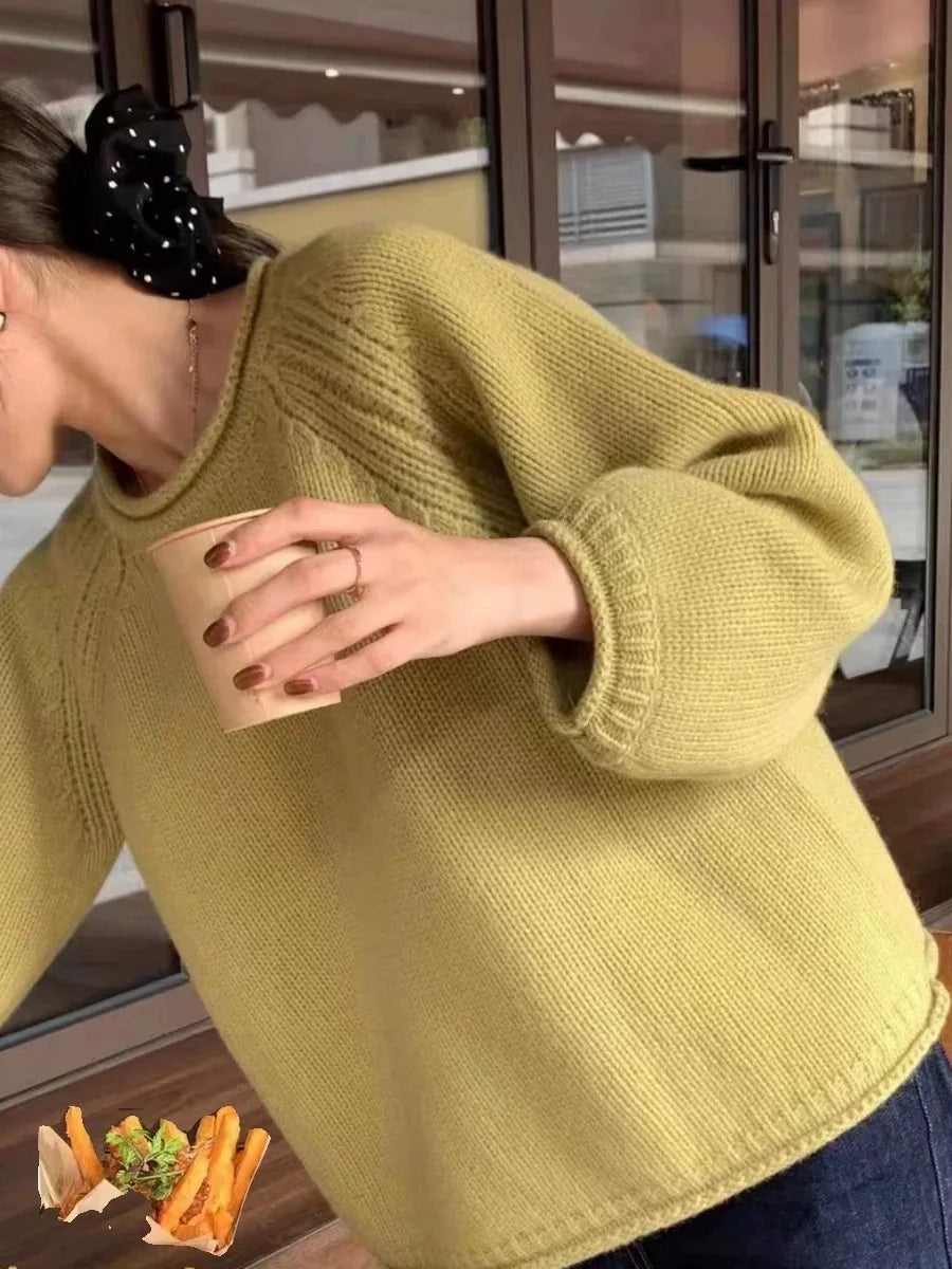 WW | Cozy oversized knit sweater for casual comfort