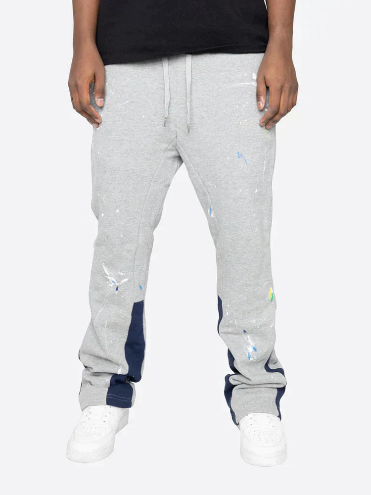 WW | Farbspritzer Flare Sweatpants