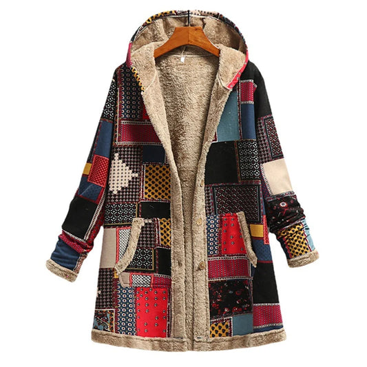 WW | Vintage-Jacke mit Kapuze