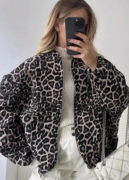 WW | Leoparden Bomberjacke