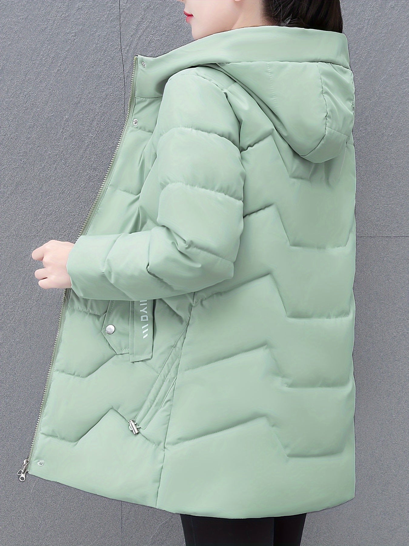 WW | Warm Long Puffer Winter Jacket with Hood for Women - Ideal for Winter