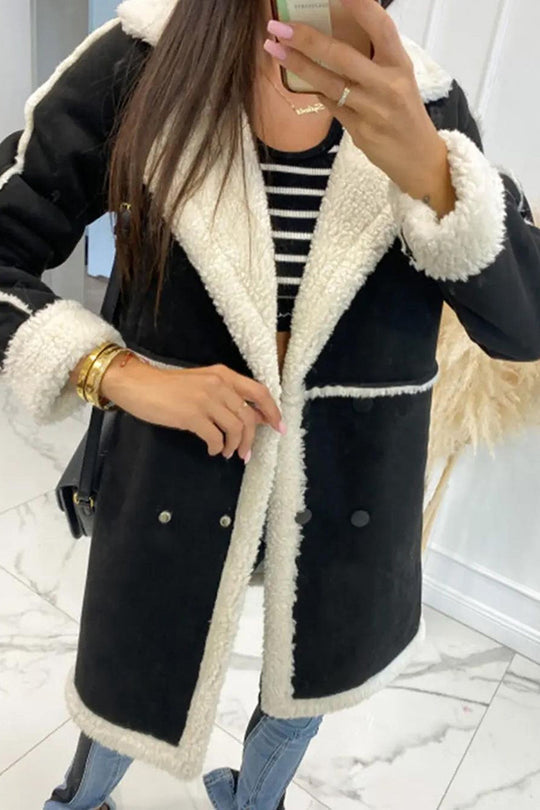 WW | Lammwolle Patchwork Freizeitjacke