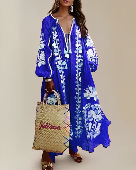 WW | Retro Boho Loose Dress