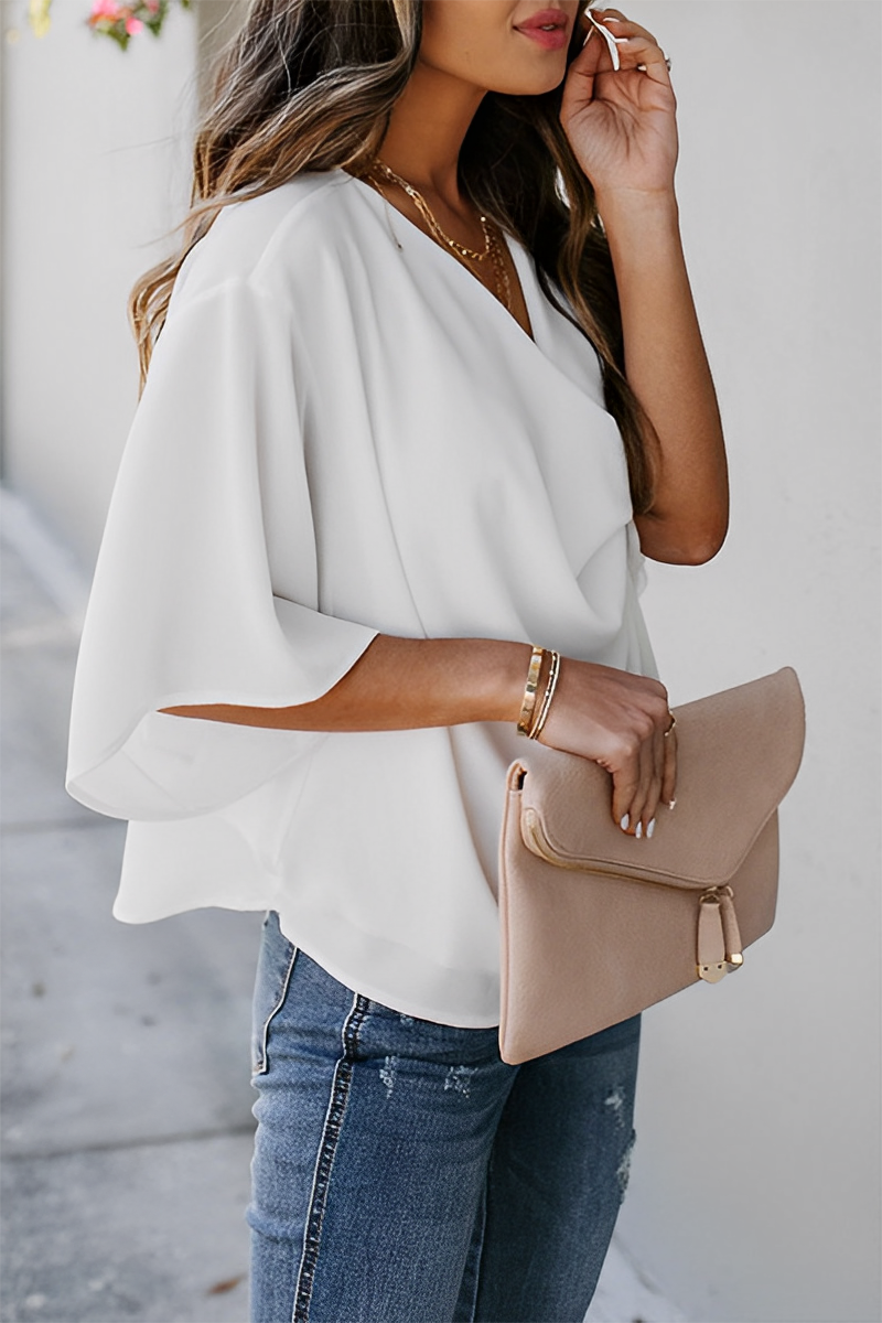 WW | Casual Chiffon Summer Blouse
