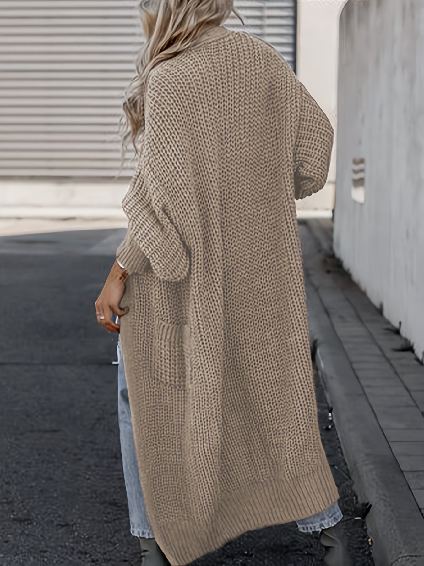 WW | Women's Wool Knit Cardigan with Pockets - Perfect for Everyday Wear