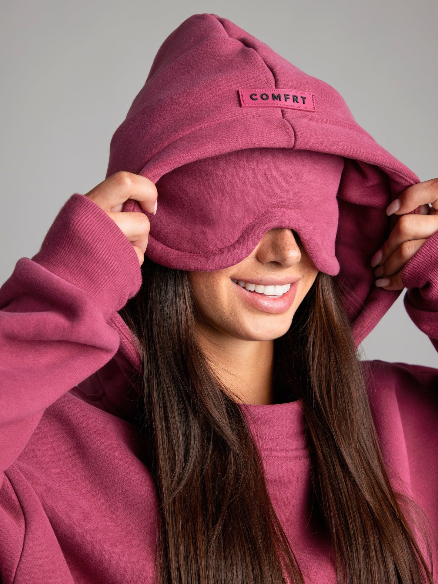 WW | Cozy travel hoodie with airplane mode graphic