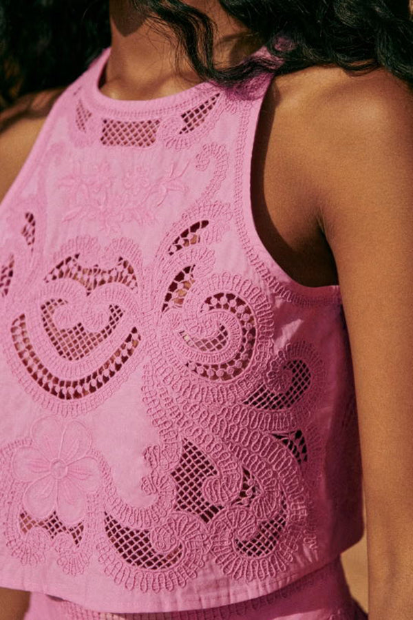Moise – Pink Lace Set