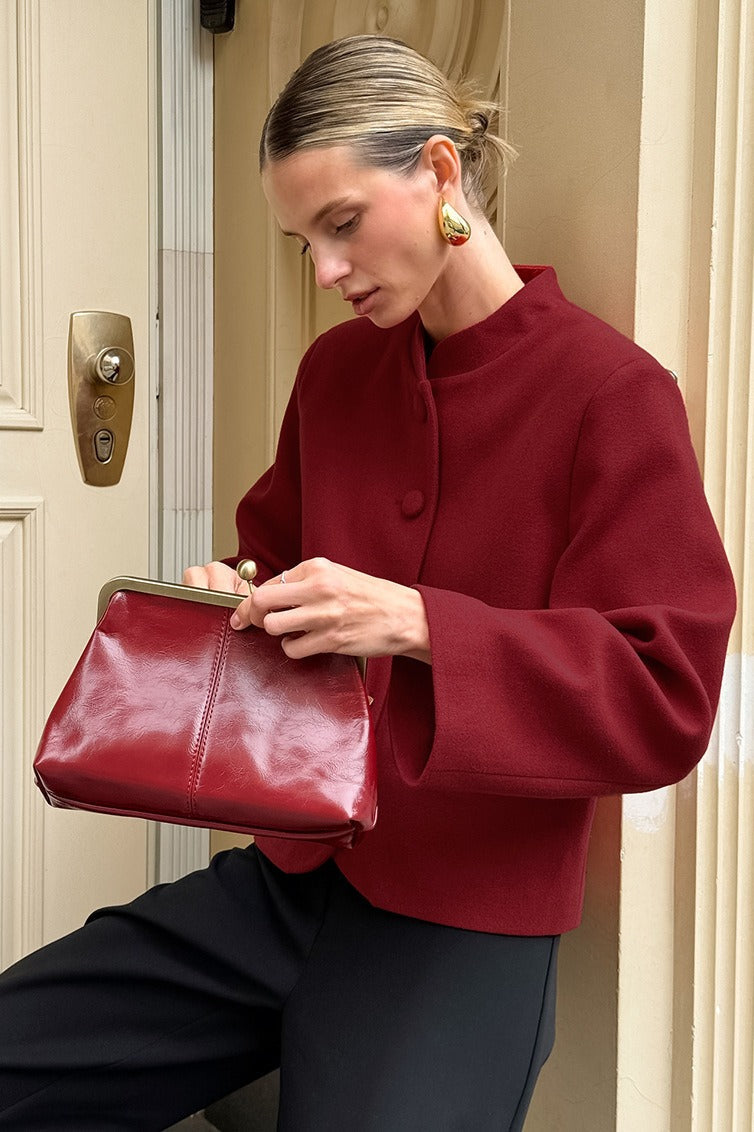 WW | Roter Wollblazer