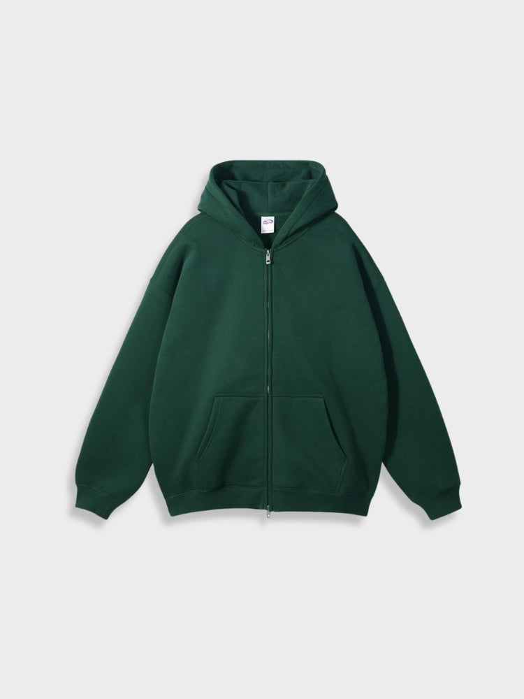 WW | High-Quality Zippered Hoodie