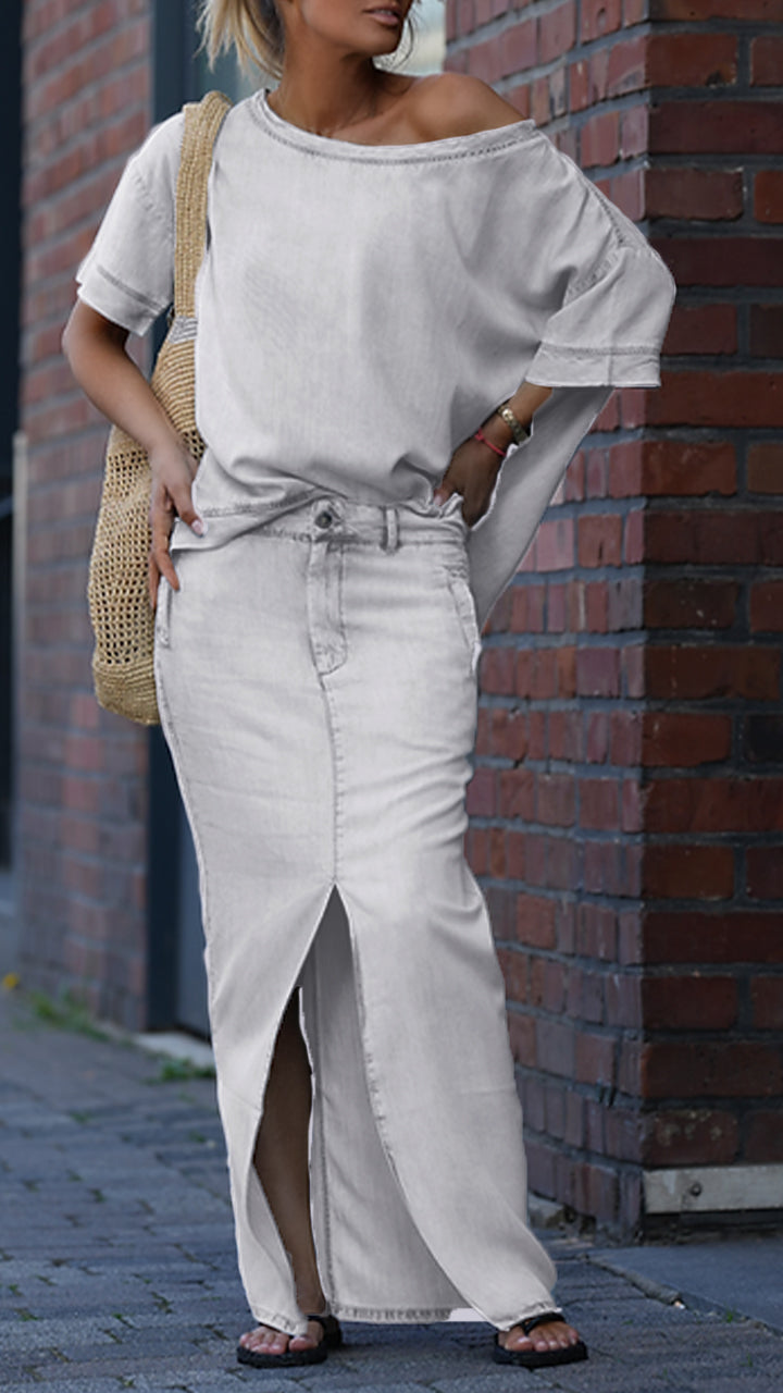 Amora™ | Casual Denim Suit