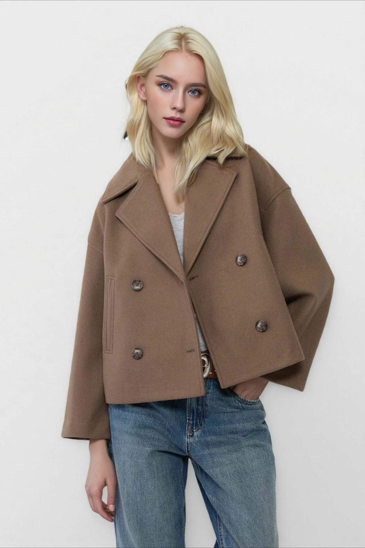 WW | Revers Wolle Mischjacke