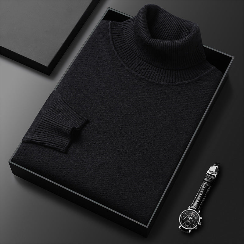 WW | Warm turtleneck sweater made from high-quality wool