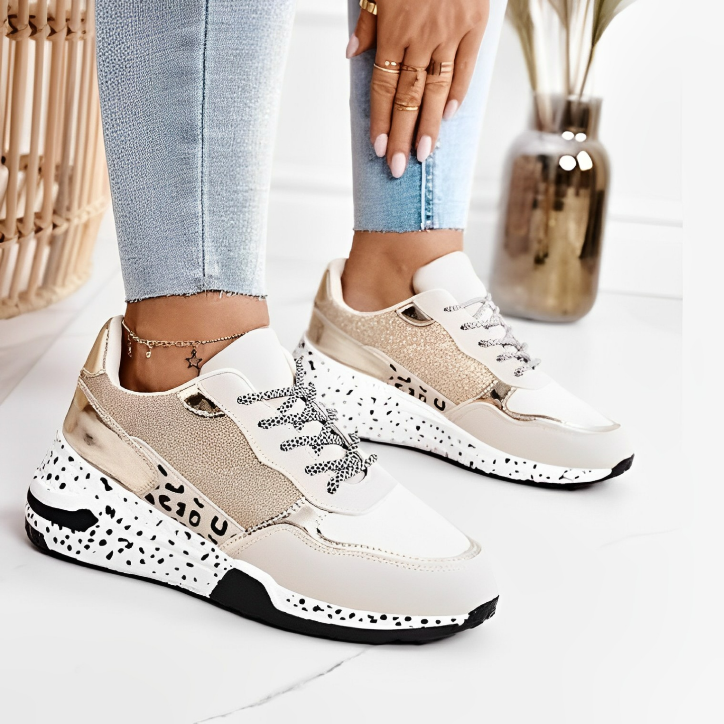 WW | orthopädische Sneakers - stilvolle Trainer mit einem Fokus auf Weichheit