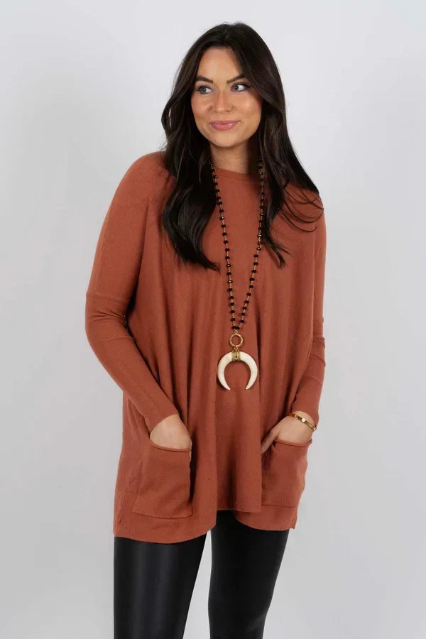 WW |  Pullover - Elegant - Luxuriöss Material - Alltagstauglich für Damen