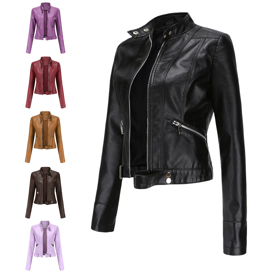 WW | Lederjacke für Damen für den Frühling mehrere Farben