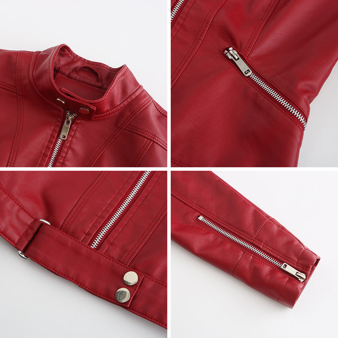 WW | Lederjacke für Damen für den Frühling mehrere Farben