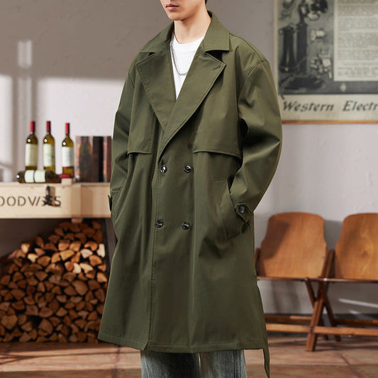 WW | Trench Coat Adjustable Fit Modern Long Design
