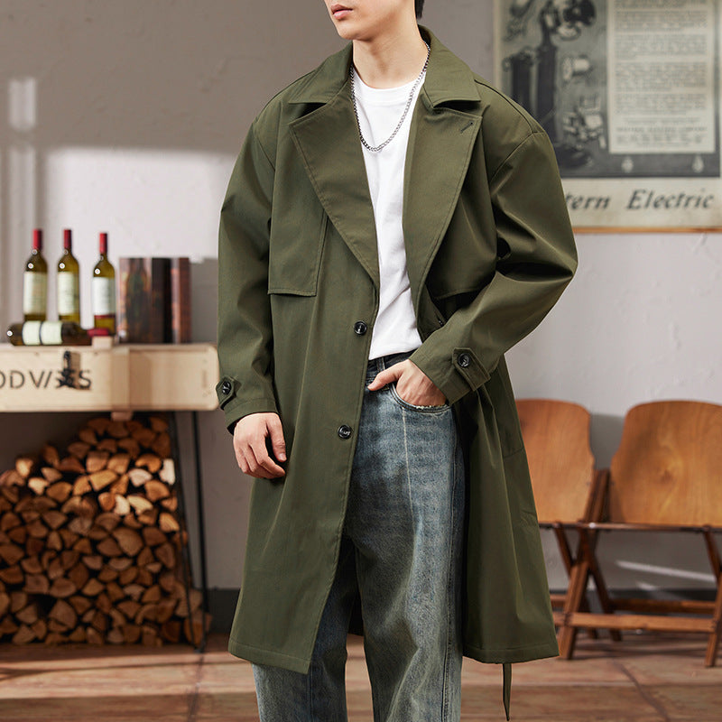 WW | Trench Coat Adjustable Fit Modern Long Design