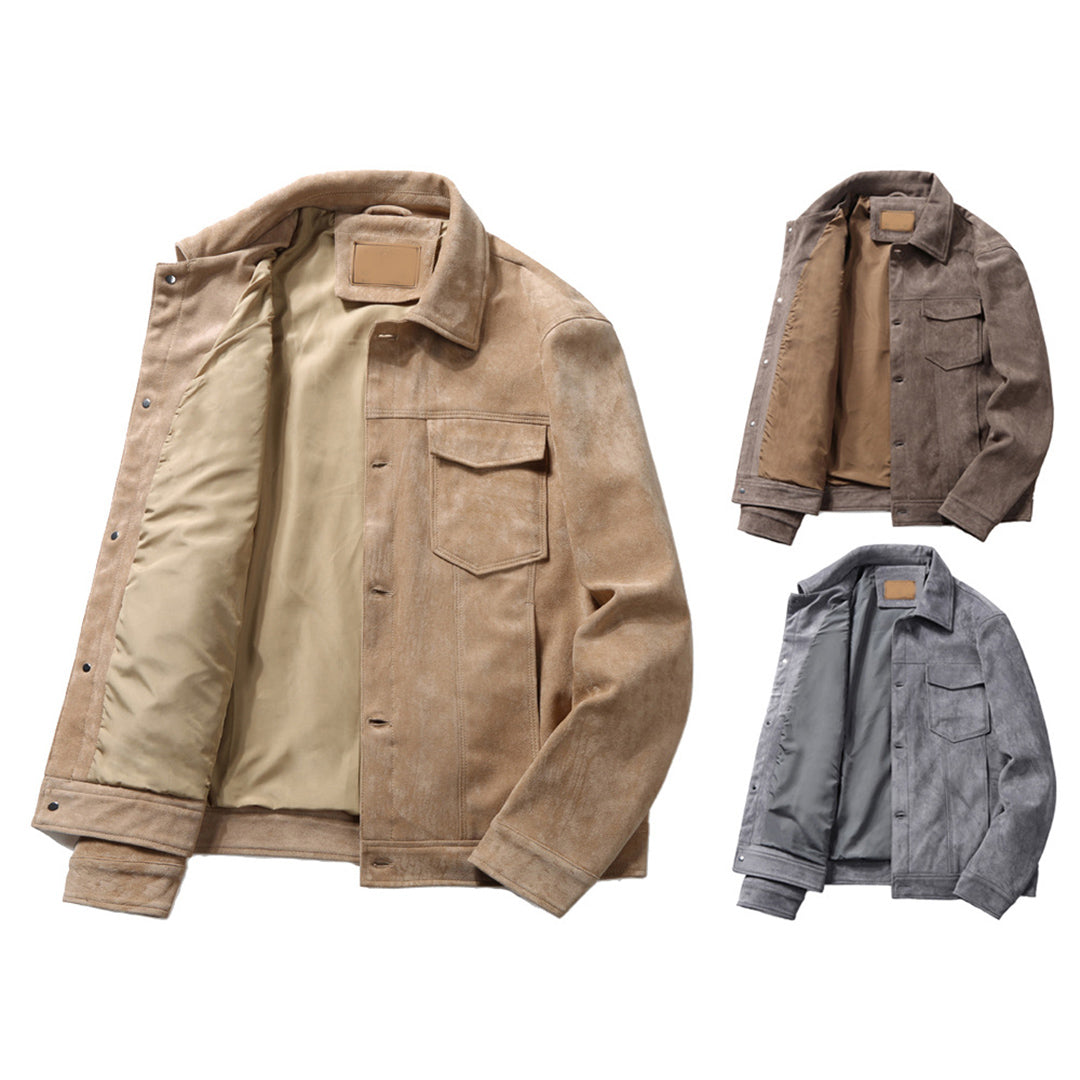 WW | Suede Jacket Men - Windproof