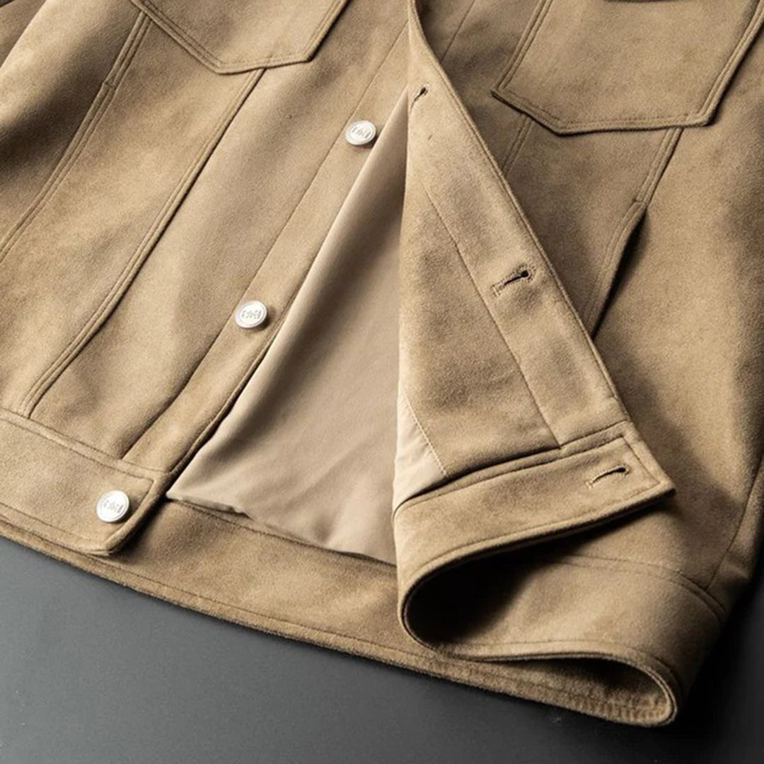 WW | Suede Jacket Men - Windproof