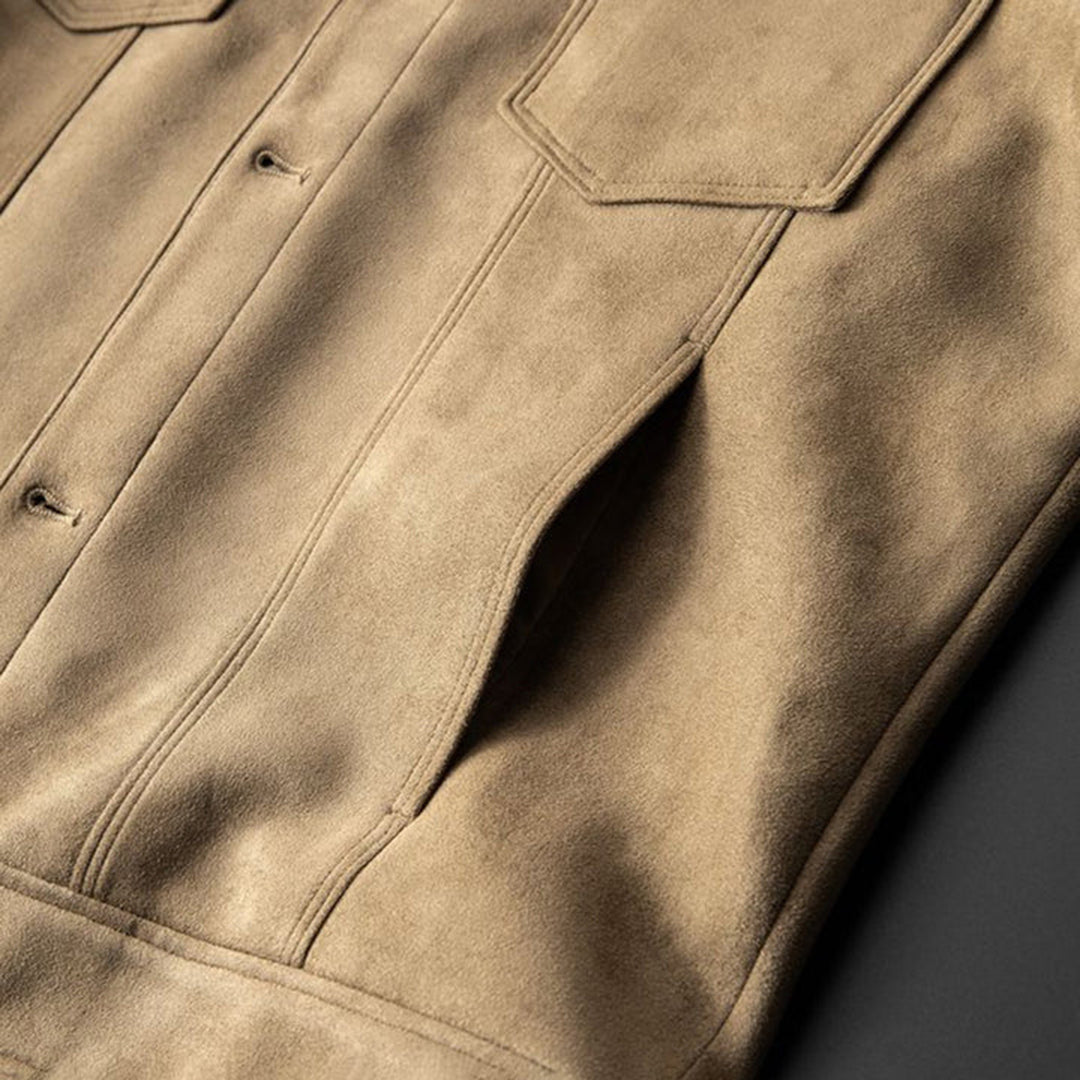 WW | Suede Jacket Men - Windproof