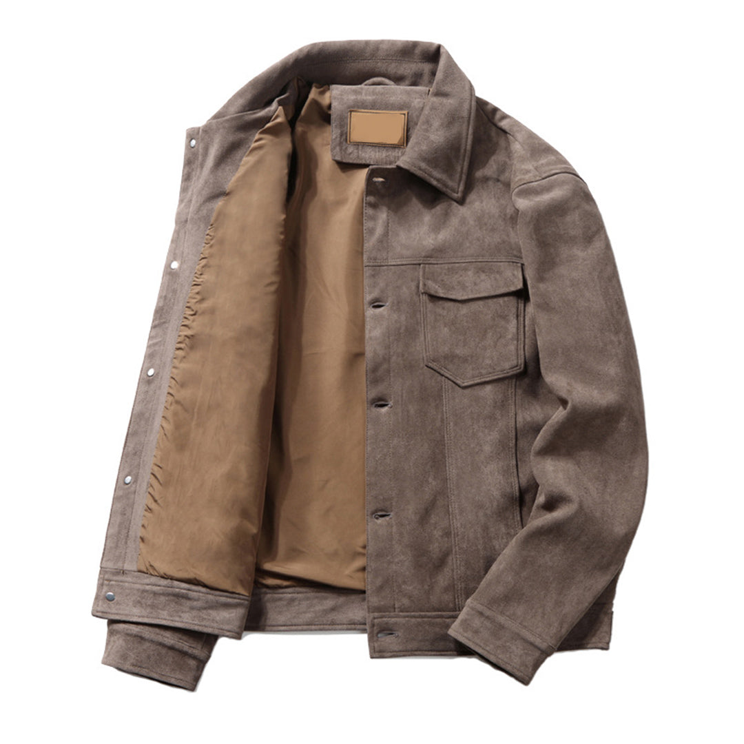 WW | Suede Jacket Men - Windproof