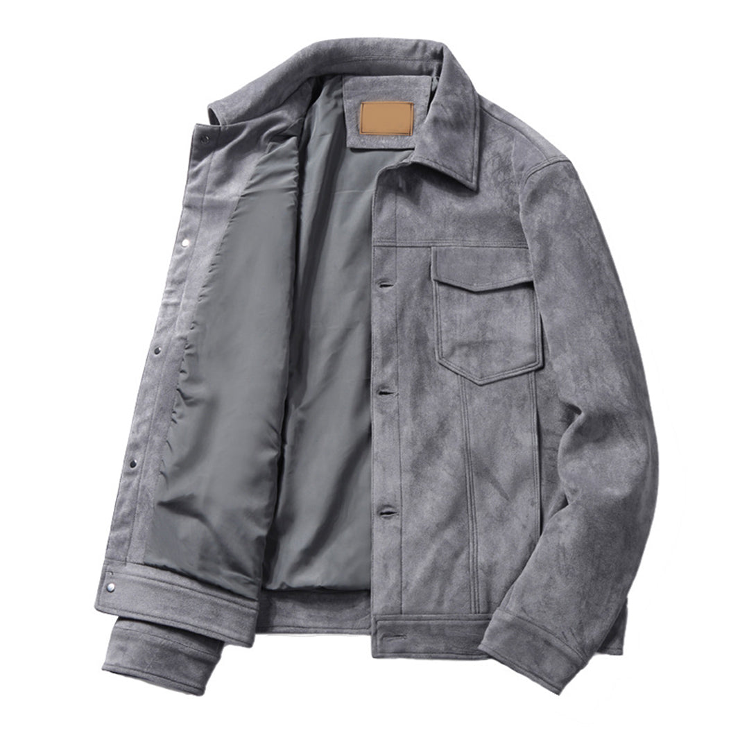 WW | Suede Jacket Men - Windproof