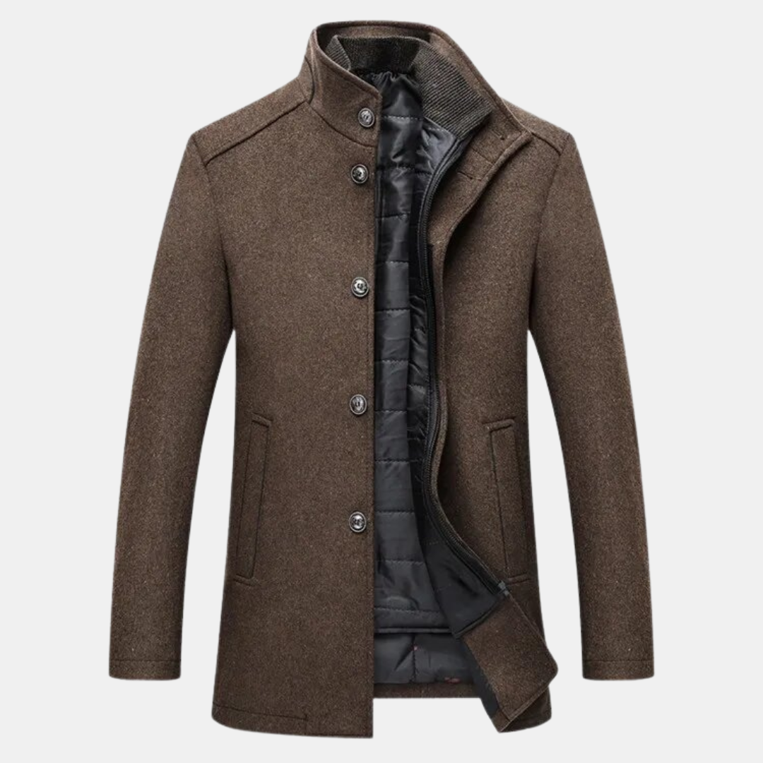 WW | Eleganter Trenchcoat Im Klassischen Schnitt Für Herren
