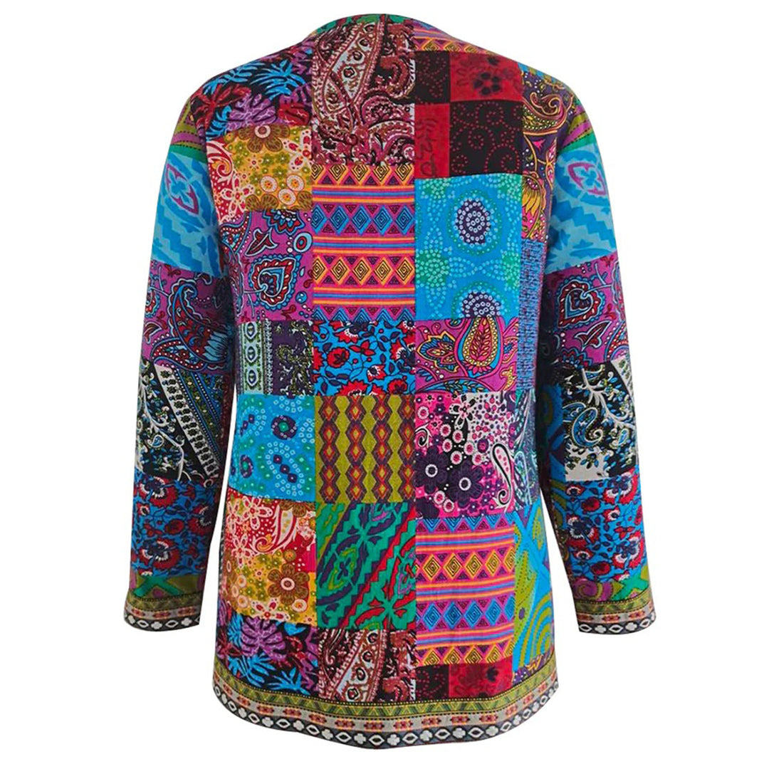 WW | Damenjacken Frühlingsjacke in Blau und Rot