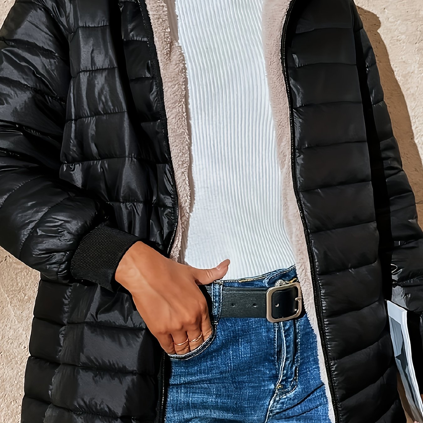 WW | Fleece-Lined Zip-Up Jacket