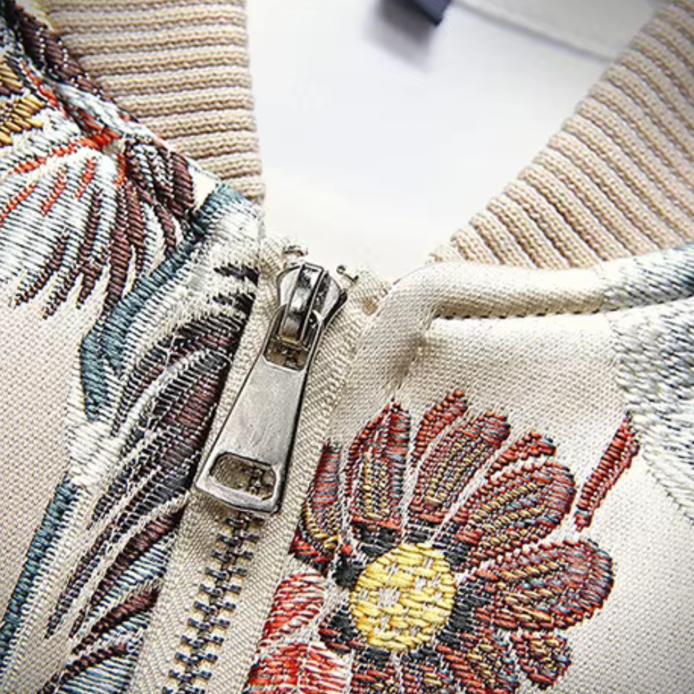 WW | Embroidered Street Bomber Jacket