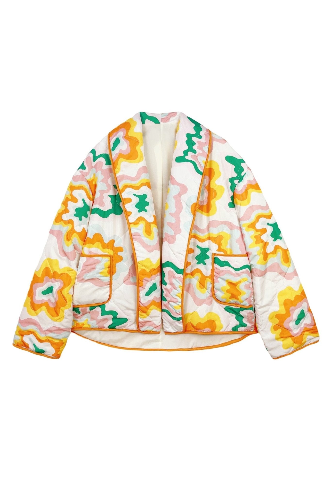 WW | Printed Quilted Jacket