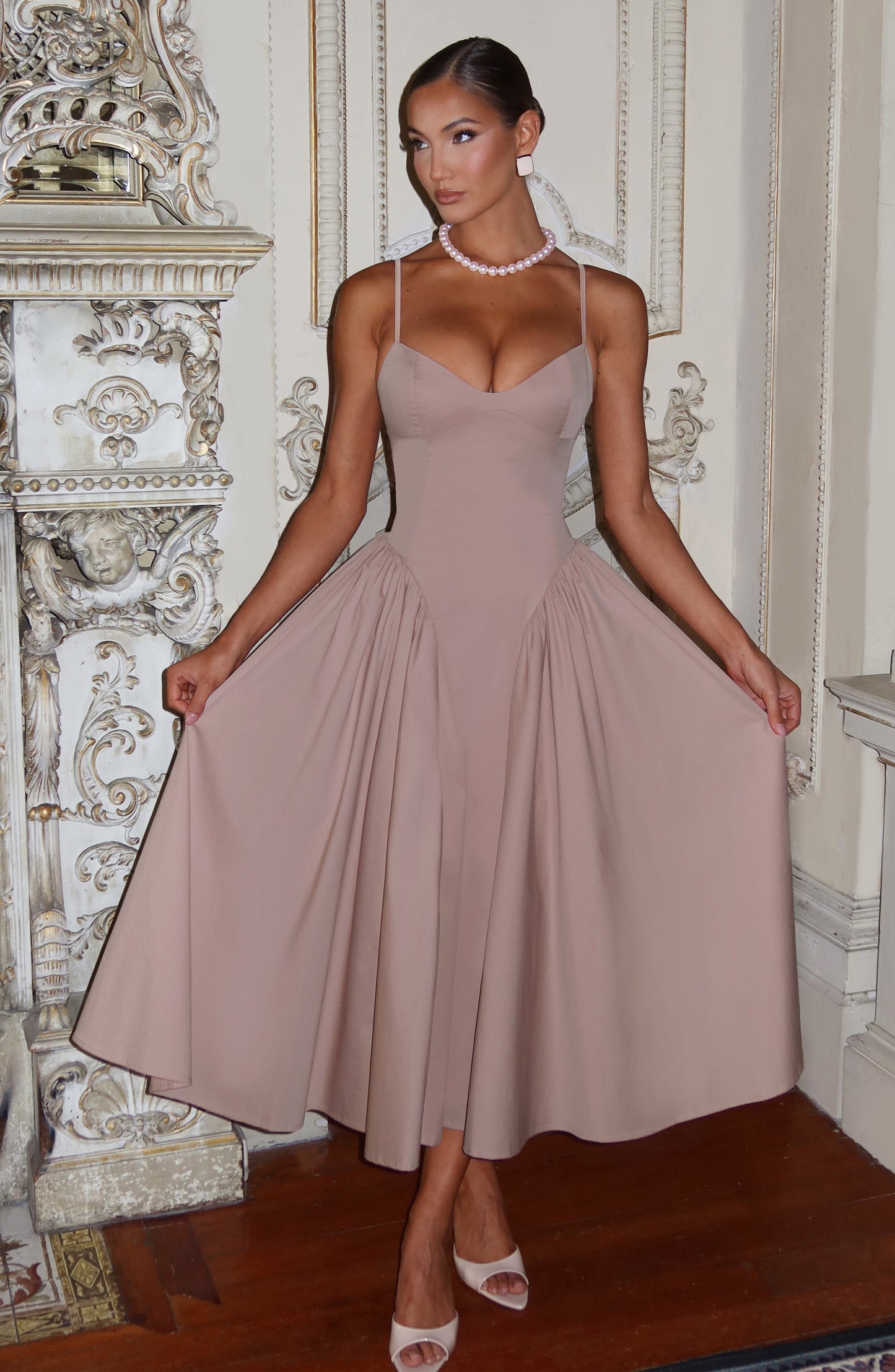 Luminara™ | Delune Midi Dress