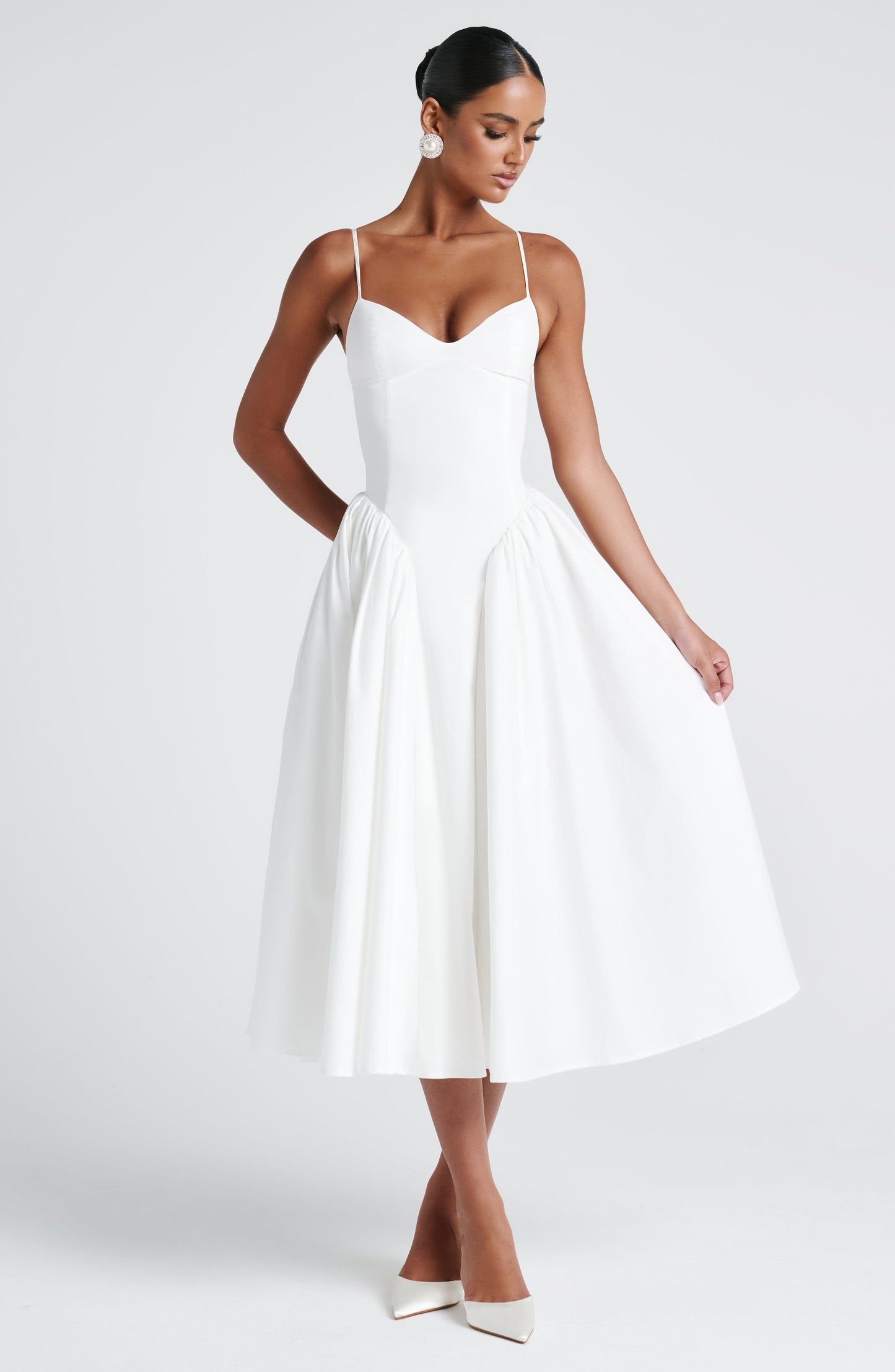 Luminara™ | Delune Midi Dress