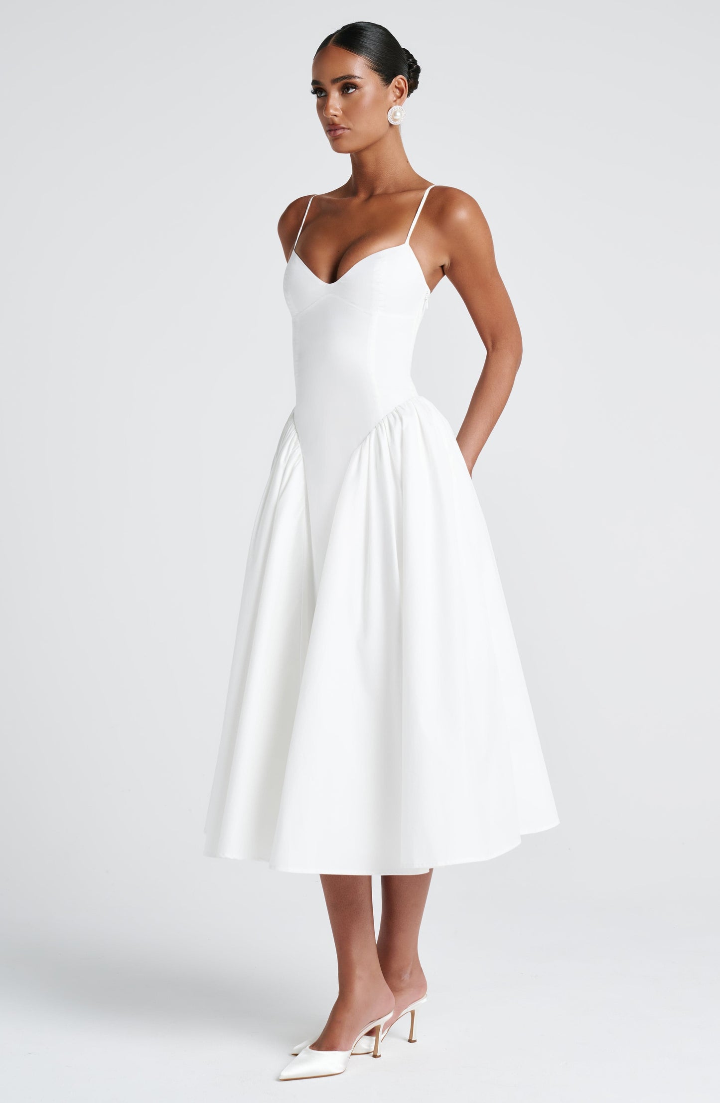 Luminara™ | Delune Midi Dress