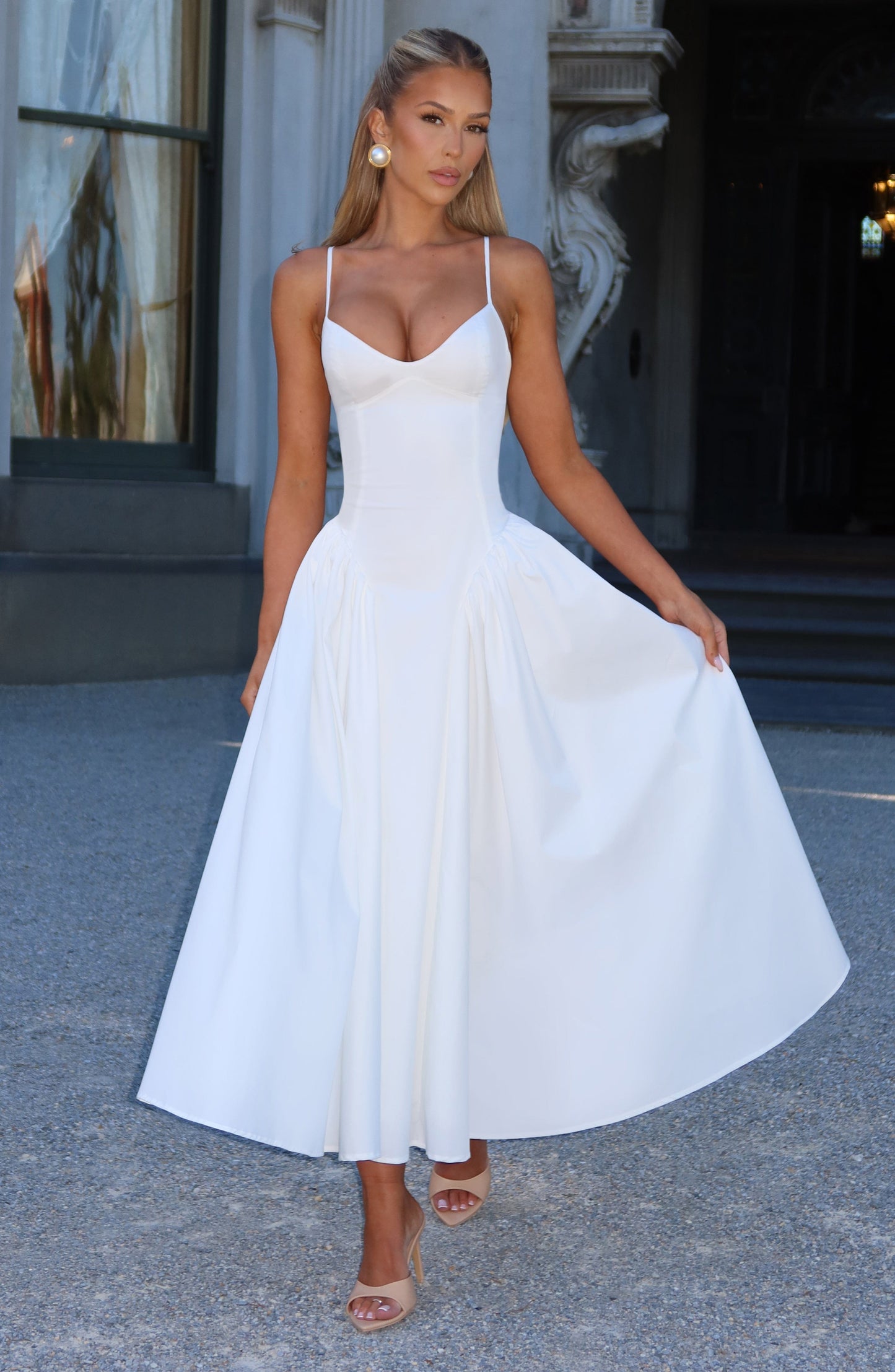 Luminara™ | Delune Midi Dress