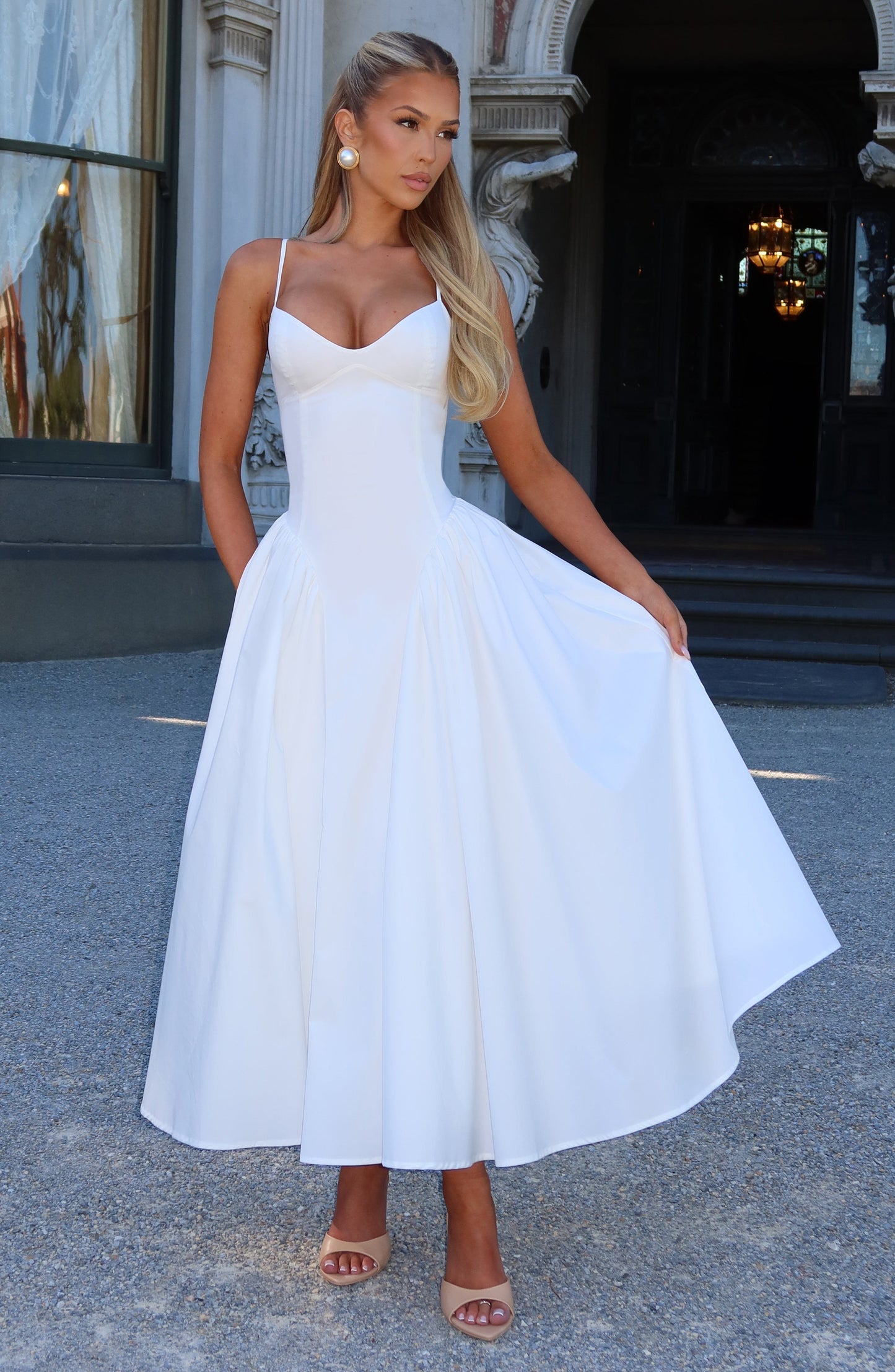 Luminara™ | Delune Midi Dress