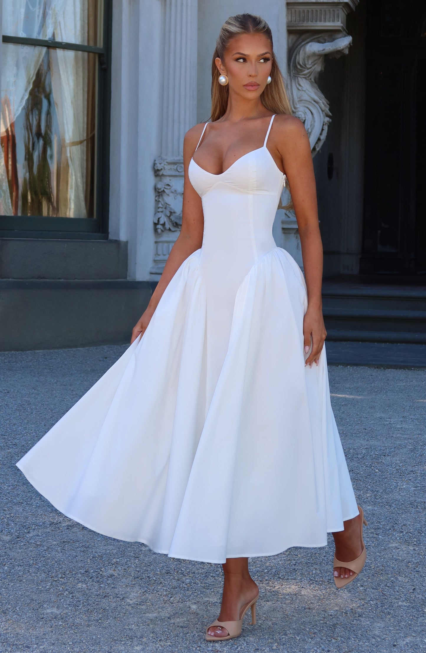 Luminara™ | Delune Midi Dress