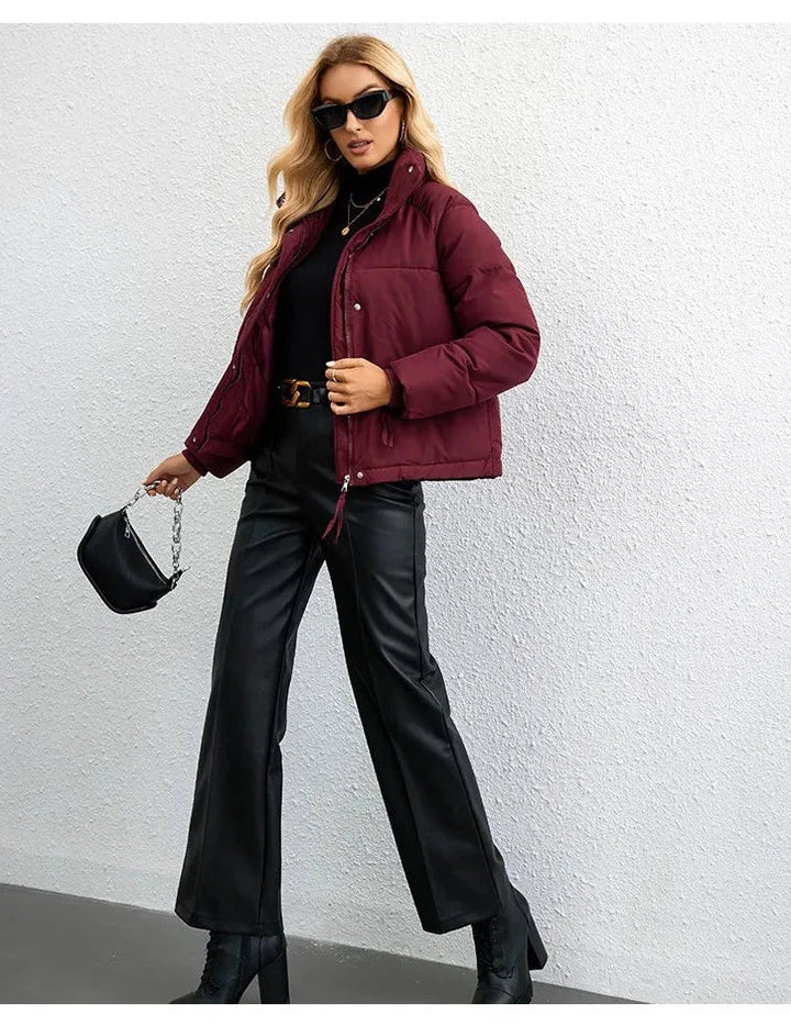 WW | Pufferjacke - Hoher Kragen - Leichte Isolierung - Müheloser Street Style