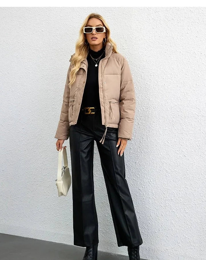 WW | Pufferjacke - Hoher Kragen - Leichte Isolierung - Müheloser Street Style