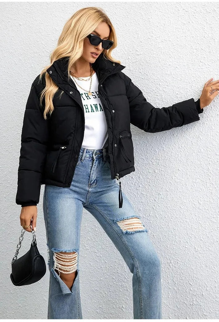 WW | Pufferjacke - Hoher Kragen - Leichte Isolierung - Müheloser Street Style