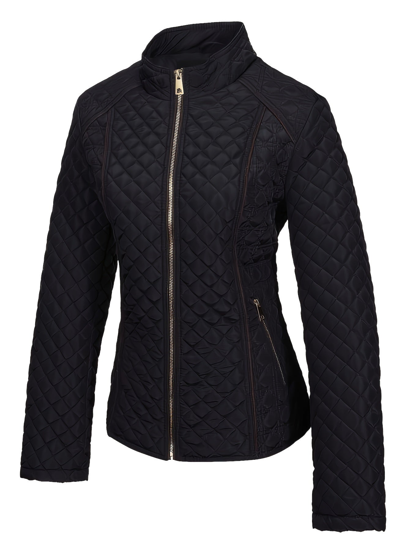 WW | Recycled quilted down jacket with zip and pockets